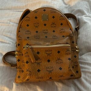 Authentic MCM stark backpack